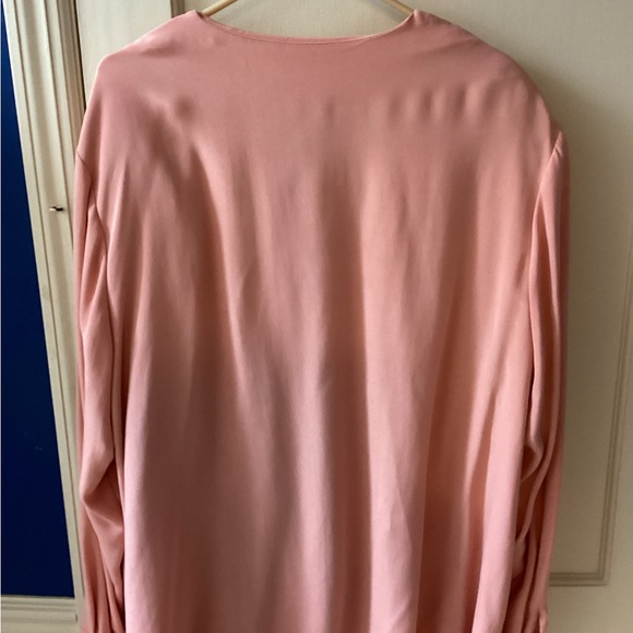 Women’s Josephine Chaus- Size 20- 100% Silk Peach Jacket - Picture 2 of 6